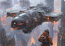 lan a cutting edge and special spaceship concept for